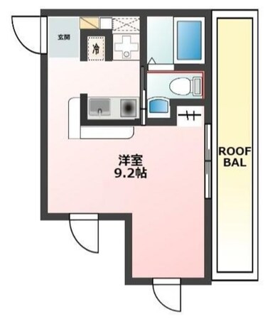 Glanz碑文谷の物件間取画像